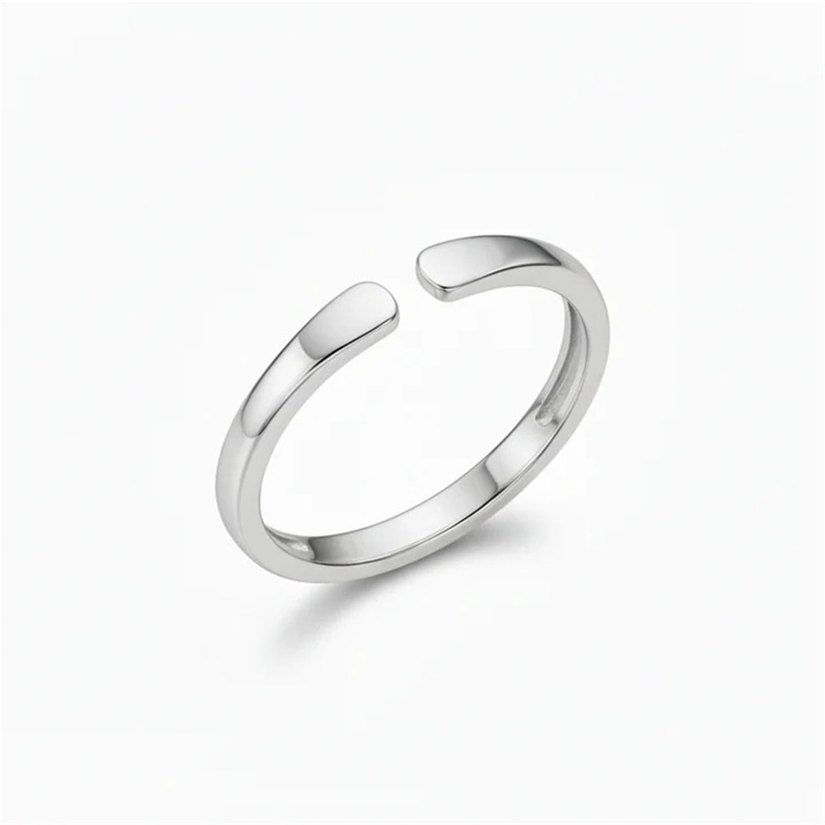 Adjustable Engraved Stainless Steel Ring